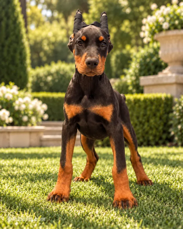 LIght Blue Collar – Doberman Pinscher puppy for sale in Los Angeles, CA
