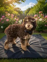 AKC 💯 CLEAR🧬 BROWN PHANTOM, a male Poodle - Toy  for sale in Dallas, TX – Photo 2 of 6
