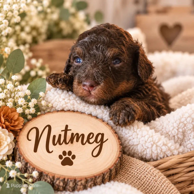 Nutmeg – Poodle - Miniature  puppy for sale in North Adams, MI