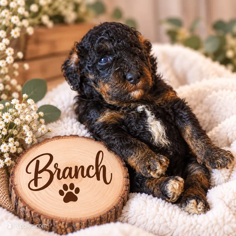 Branch – Poodle - Miniature  puppy for sale in North Adams, MI