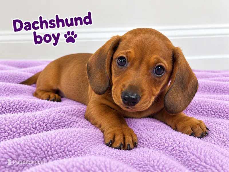 Dachshund  – Miniature Dachshund puppy for sale in Selmer, TN