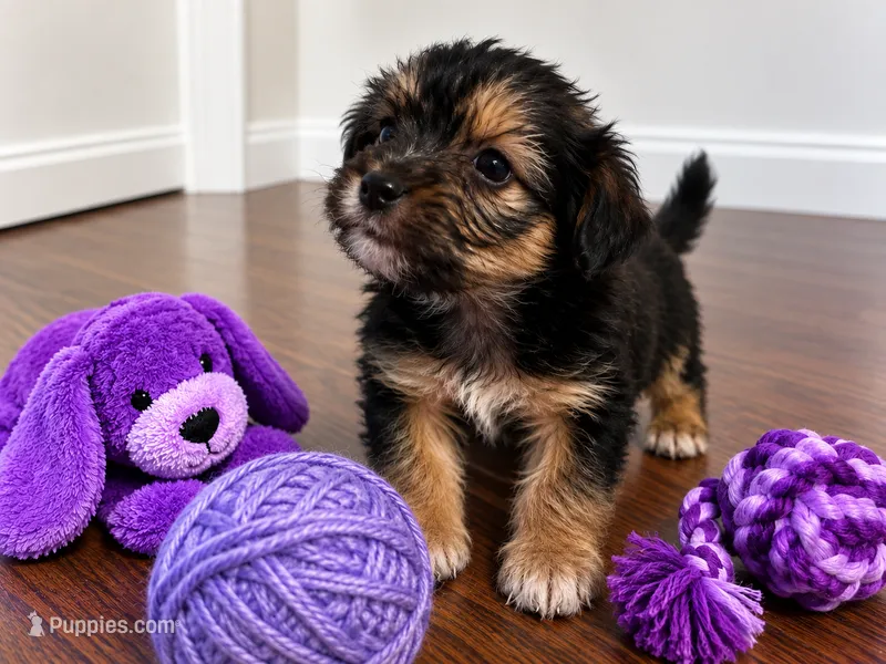 Purple boy – Shihpoo, Yorkshire Terrier puppy for sale in Selmer, TN