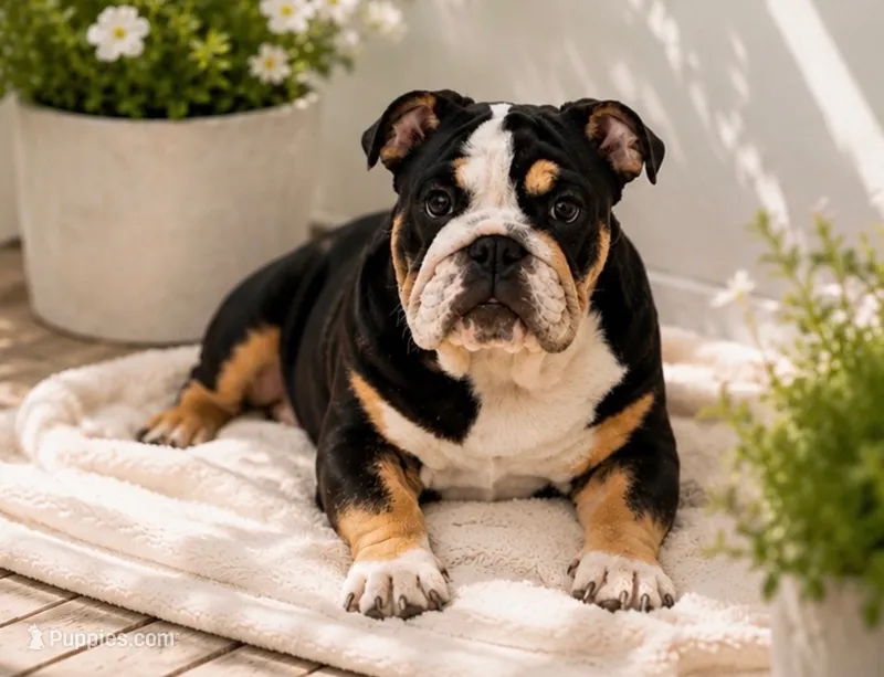 Miss Raven  – English Bulldog puppy for sale in Davenport, FL