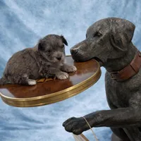 Gray, a male Pomeranian for sale in Greenville, NC – Photo 1 of 3