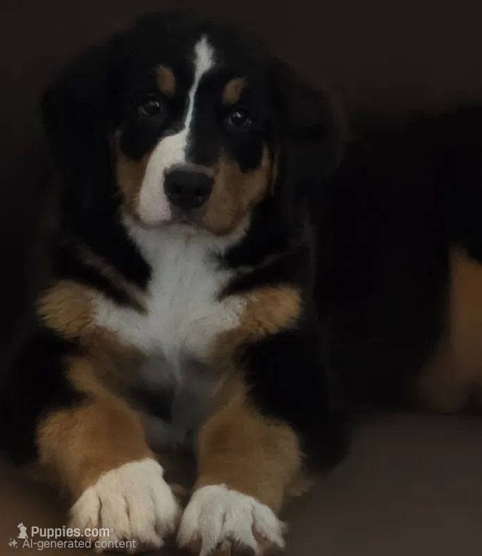 AMELIA'S AKC PINK  – Bernese Mountain Dog puppy for sale in Piedmont, MO