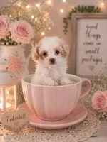 AKC teacup Tinkerbell , a female Poodle - Toy  for sale in Habersham, GA – 1 of 7