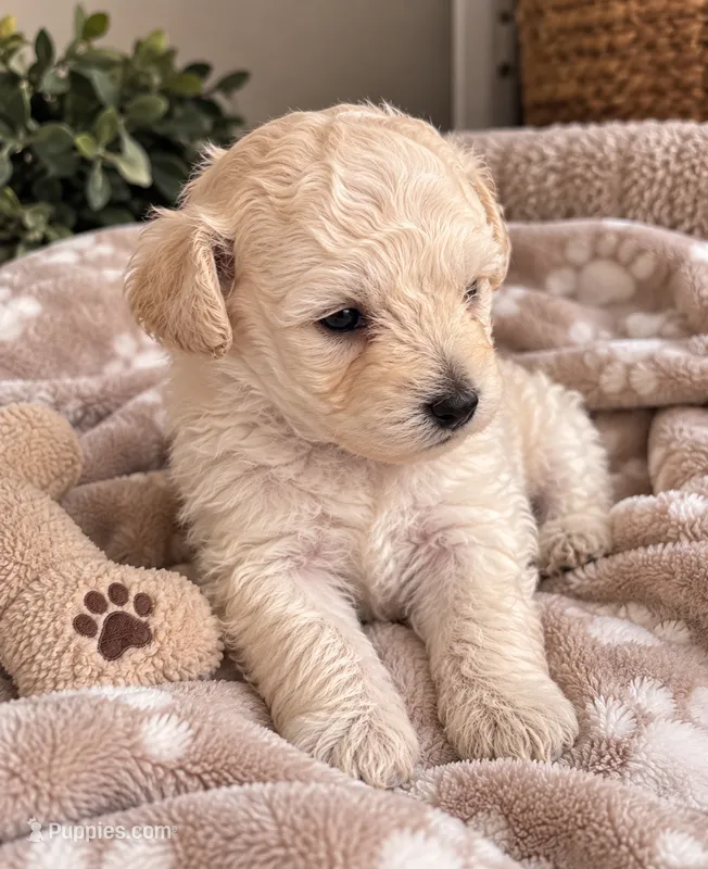 No Name Yet – Bichpoo puppy for sale in Graham, NC