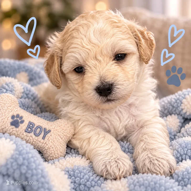 No Name Yet – Bichpoo puppy for sale in Graham, NC