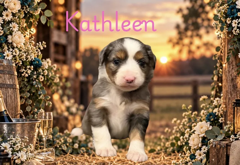 Kathleen  – Miniature Australian Shepherd puppy for sale in Oronogo, MO