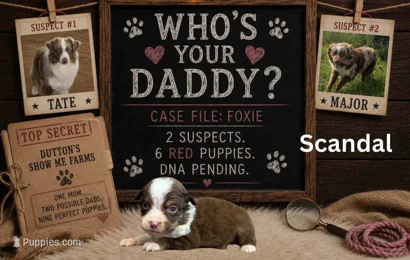 Scandal  – Miniature American Shepherd puppy for sale in Jasper, MO