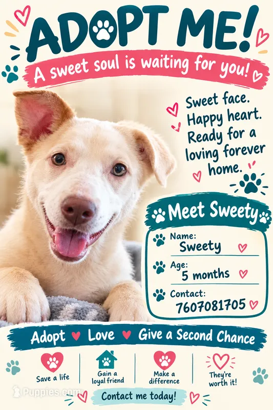 Sweety Girl – Border Collie puppy for sale in Julian, CA