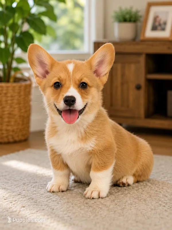 Red Male – Pembroke Welsh Corgi puppy for sale in Columbus, NC