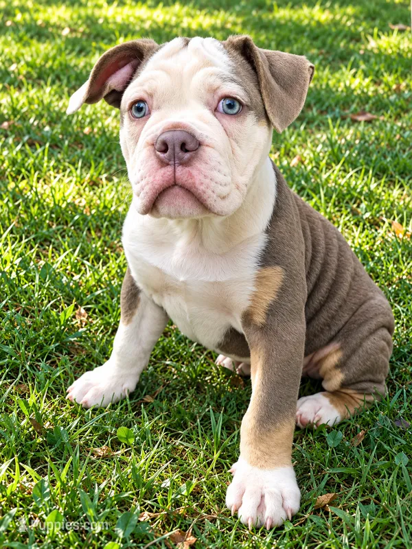 Gwenny  – Olde English Bulldogge puppy for sale in Rossville, GA