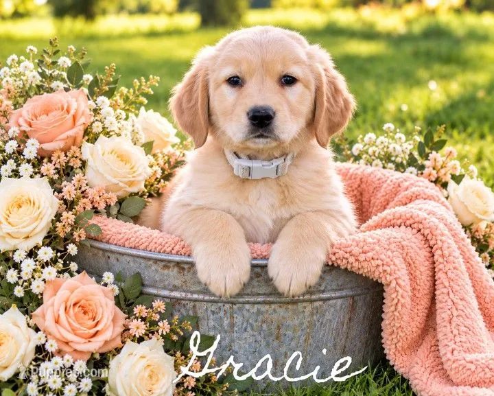 Graci  – Golden Retriever puppy for sale in Loyal, WI