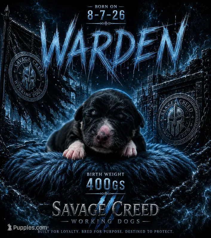 Warden  – Australian Shepherd, German Shepherd Dog puppy for sale in Mascotte, FL