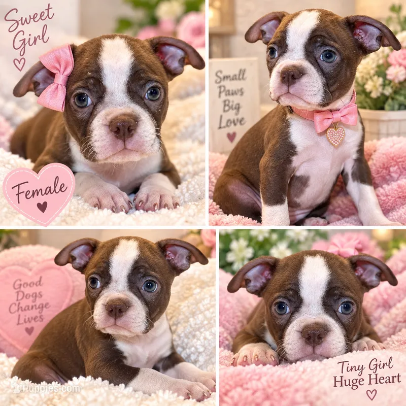 Daisy – Boston Terrier puppy for sale in Crystal Lake, IL