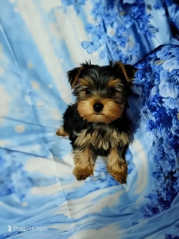 Silver – Yorkshire Terrier puppy for sale in Mount Olive, NC