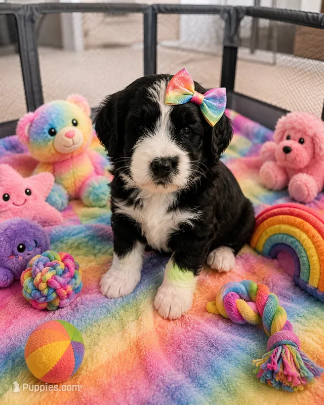 Rhea – Bernedoodle puppy for sale in New Port Richey, FL