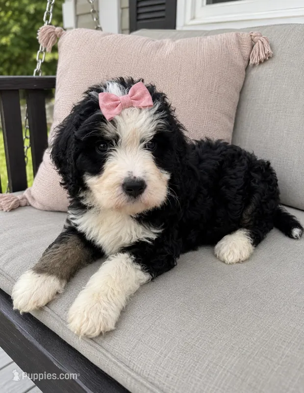 Sarabi  – Bernedoodle puppy for sale in New Port Richey, FL