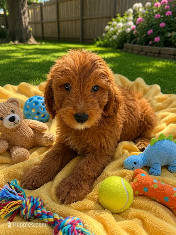 Eli – Miniature Goldendoodle puppy for sale in New Port Richey, FL