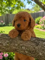 Nolan, a male Miniature Goldendoodle for sale in New Port Richey, FL – 2 of 3