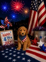 Elijah, a male Miniature Goldendoodle for sale in New Port Richey, FL – 2 of 4
