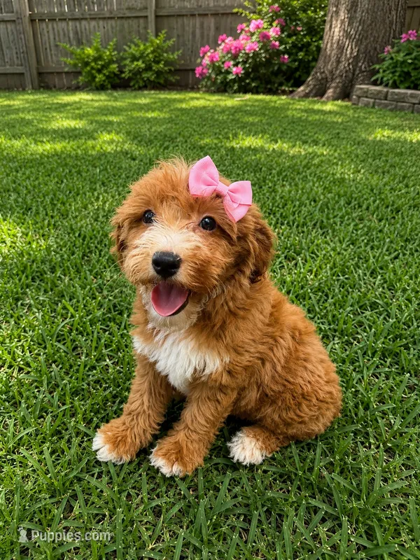 Esme – Miniature Goldendoodle puppy for sale in New Port Richey, FL