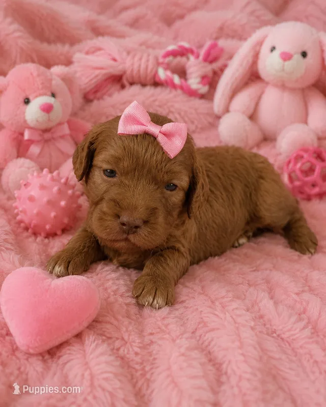 Natalie – Miniature Goldendoodle puppy for sale in New Port Richey, FL