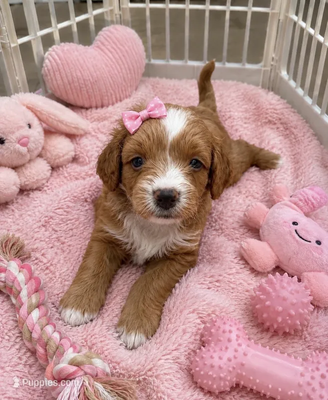 Tiara – Miniature Bernedoodle puppy for sale in New Port Richey, FL