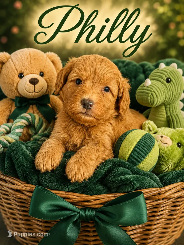 Philly – Miniature Goldendoodle puppy for sale in New Port Richey, FL