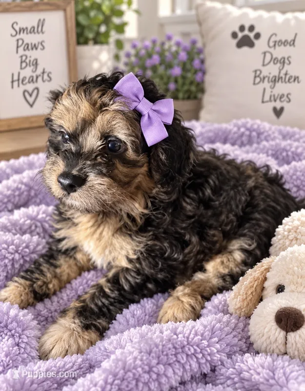 Taylah Micro Mini – Miniature Bernedoodle puppy for sale in New Port Richey, FL