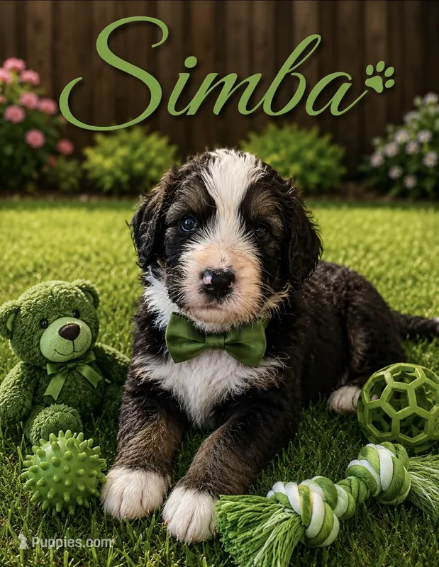 Simba – Bernedoodle puppy for sale in New Port Richey, FL