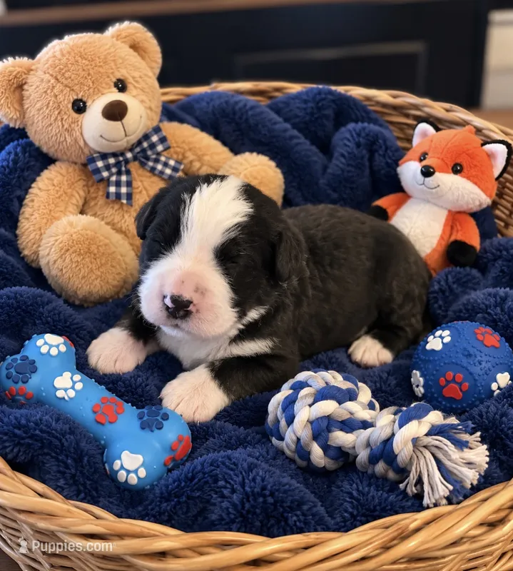 Simon – Bernedoodle puppy for sale in New Port Richey, FL