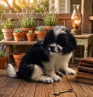 Cash, a male Shihpoo for sale in Lancaster, MO – 3 of 3