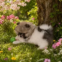 Puppy Boy, a male Pomeranian for sale in Wisconsin Dells, WI – 6 of 10