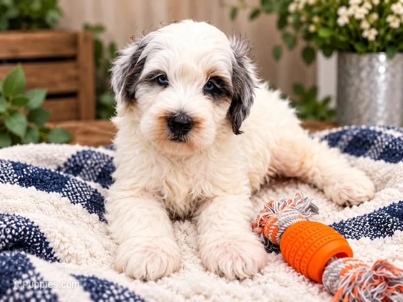 Cinch  – Miniature Bernedoodle puppy for sale in Exeter, MO
