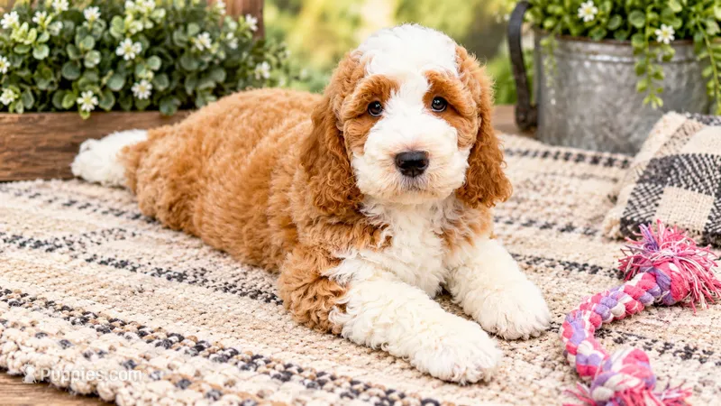 Jesse James  – Golden Mountain Doodle puppy for sale in Exeter, MO