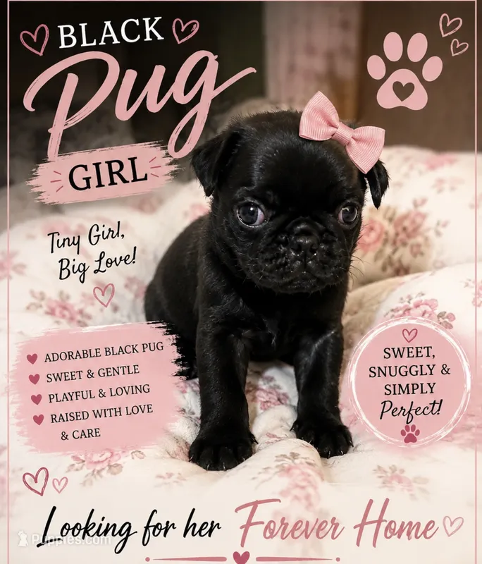 Daisy – Pug puppy for sale in Douglasville, GA