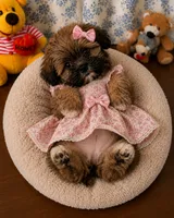 Cindy , a female Lhasa Apso for sale in Durham, CT – 8 of 10