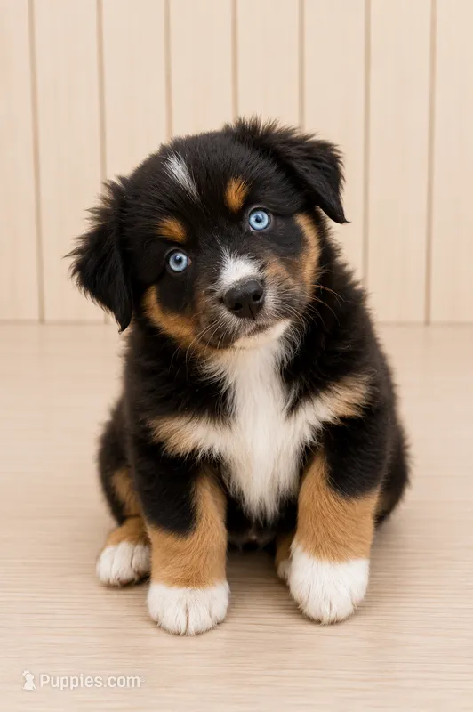 Australian shepherd black tri  – Australian Shepherd puppy for sale in Modesto, CA