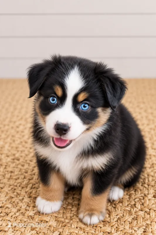 AKC Australian shepherd black tri male – Australian Shepherd puppy for sale in Modesto, CA