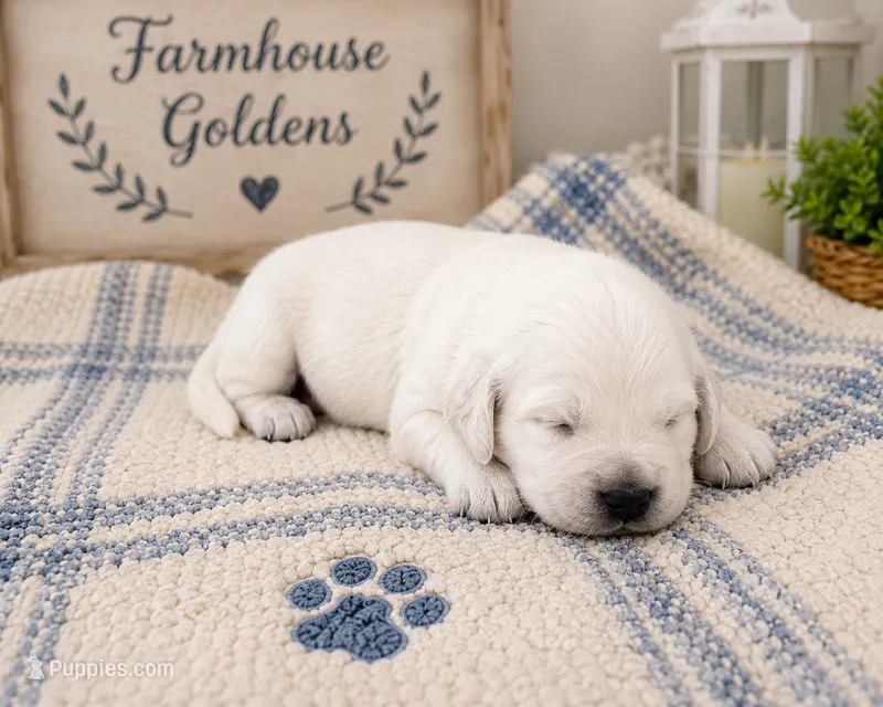 English Cream golden retriever puppy  – Golden Retriever, English Cream Golden Retriever puppy for sale in Modesto, CA