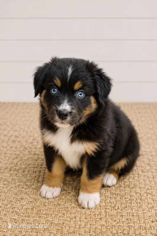 Australian shepherd black tri  – Australian Shepherd puppy for sale in Modesto, CA