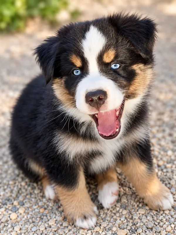 AKC Australian shepherd black tri male – Australian Shepherd puppy for sale in Modesto, CA