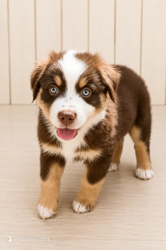 AKC Australian shepherd red tri  – Australian Shepherd puppy for sale in Modesto, CA