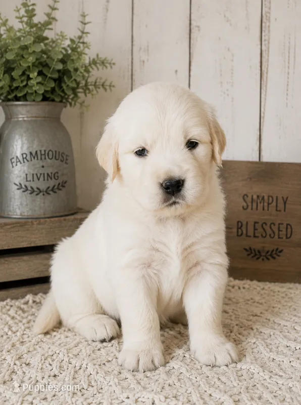 AKC Golden Retriever Golden retriever male – Golden Retriever, English Cream Golden Retriever puppy for sale in Modesto, CA