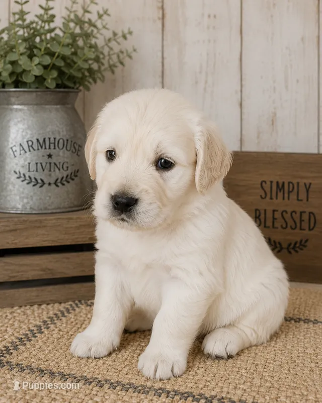 AKC golden retriever puppy male  – Golden Retriever, English Cream Golden Retriever puppy for sale in Modesto, CA