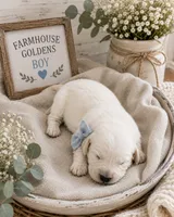 Golden Retriever cream light golden female , a female Golden Retriever and English Cream Golden Retriever for sale in Modesto, CA – 7 of 9