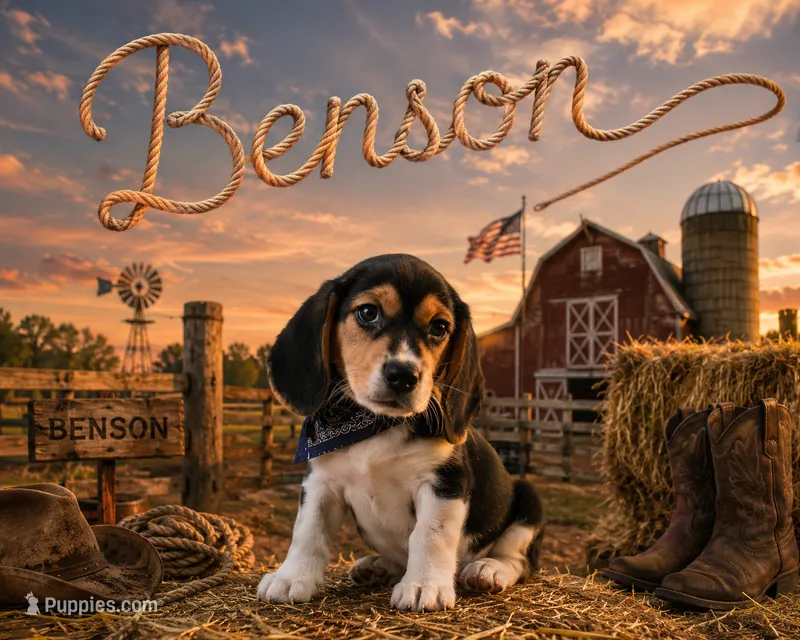 Benson – Beagle puppy for sale in Dade City, FL