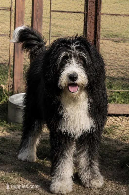 Kennedy – Bernedoodle puppy for sale in Durant, OK